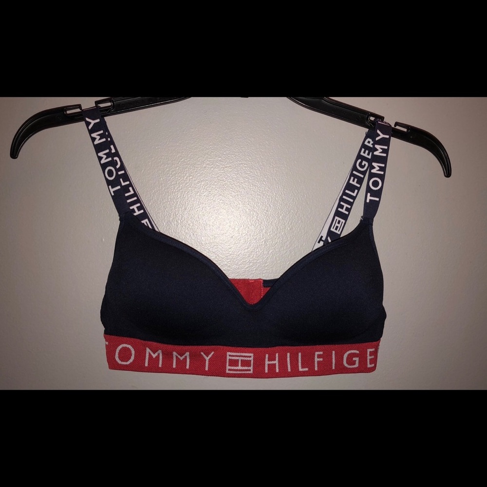 Seamless Logo padded bra